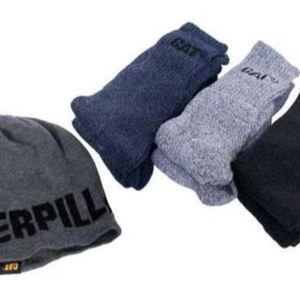 Caterpillar Sock and beanie bundle